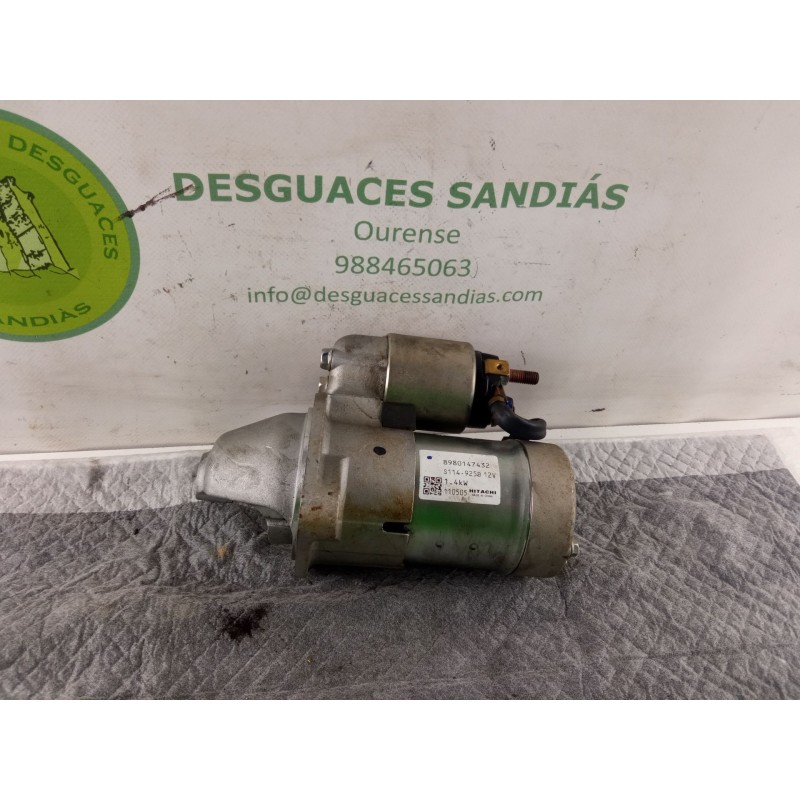 Recambio de motor arranque para opel astra referencia OEM IAM 8980147432  