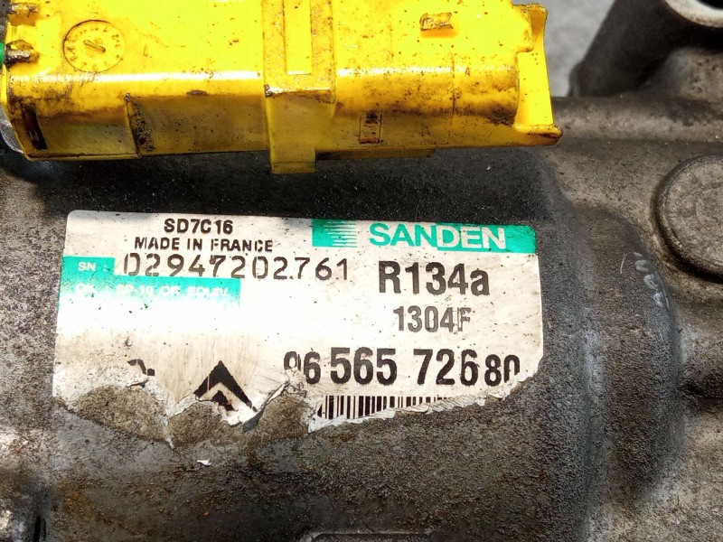 Recambio de compresor aire acondicionado para citroën c5 referencia OEM IAM 9656572680  