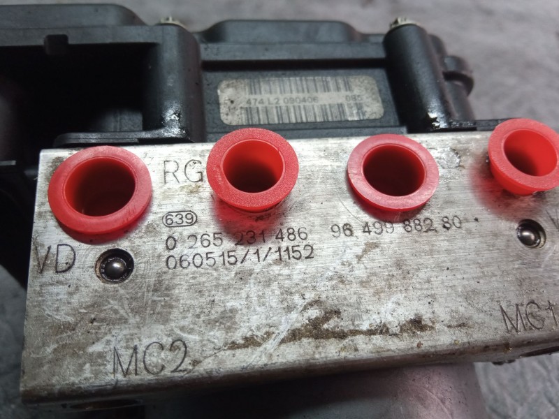 Recambio de modulo abs para citroën c4 referencia OEM IAM 02652314869649988280  