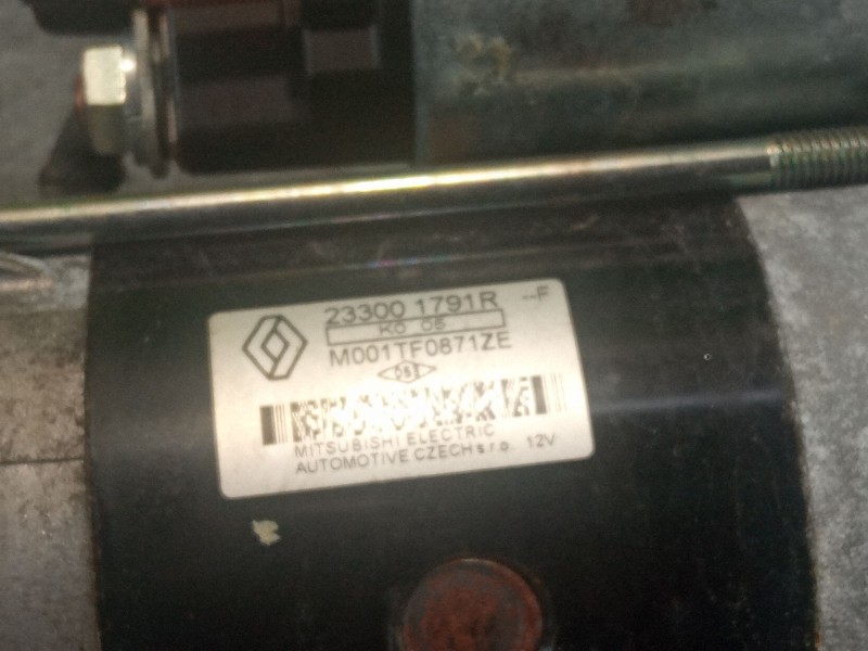 Recambio de motor arranque para renault trafic referencia OEM IAM 233001791R  