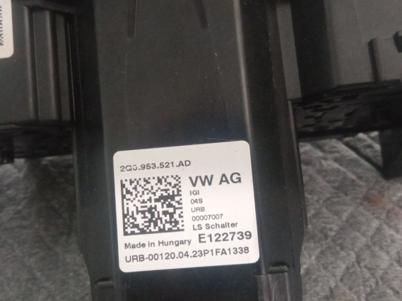 Recambio de mando multifuncion para volkswagen polo referencia OEM IAM 2QC9535022Q09535212Q0959653  