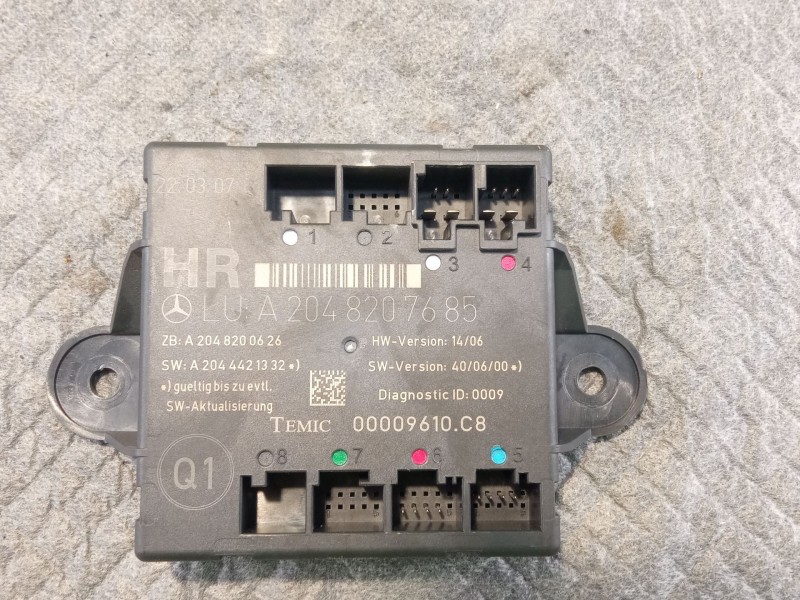 Recambio de modulo confort (trasero derecho) para mercedes-benz c220 referencia OEM IAM A2048207685  