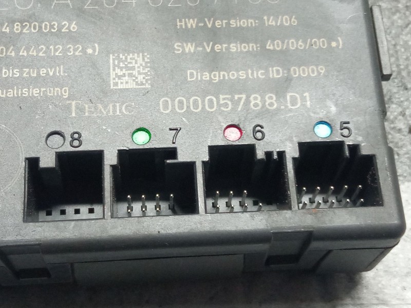 Recambio de modulo confort para mercedes-benz c220 referencia OEM IAM A2048207185  