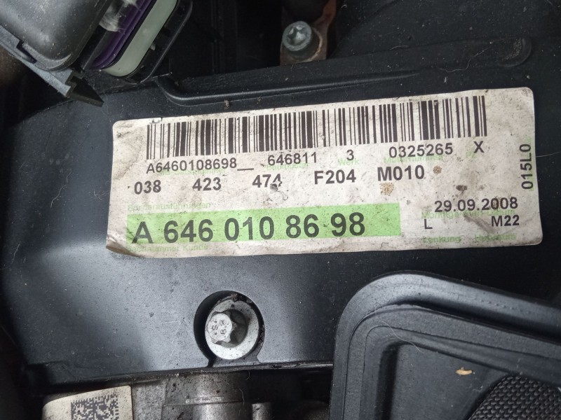 Recambio de motor completo para mercedes-benz c220 referencia OEM IAM 646811  