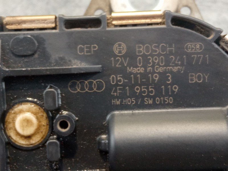 Recambio de motor limpiaparabrisas delantero para audi a6 referencia OEM IAM 4f19551190390241771  