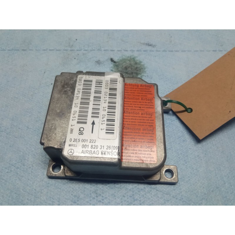 Recambio de centralita airbag para mercedes-benz a 170 cdi referencia OEM IAM 0018203126  