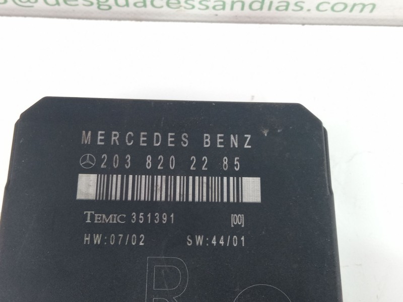 Recambio de centralita cierre para mercedes-benz c220 referencia OEM IAM 2038202285  