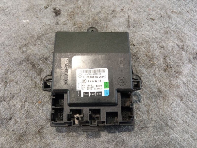 Recambio de centralita cierre( delantero derecho) para mercedes-benz clase a a 180 referencia OEM IAM A1698208026  