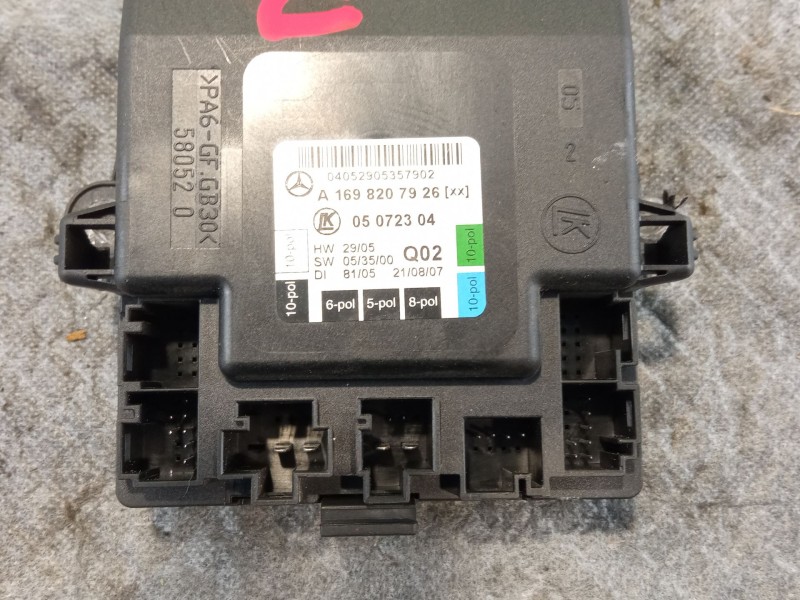 Recambio de centralita cierre (delantero izquierdo) para mercedes-benz clase a a 180 referencia OEM IAM A1698207926  