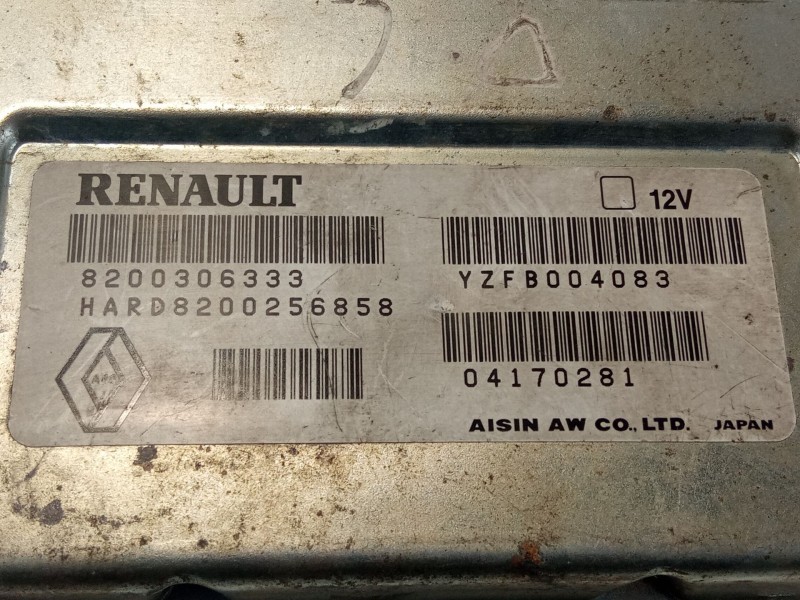 Recambio de centralita cambio automatico para renault grand espace grand espace referencia OEM IAM 8200306333  