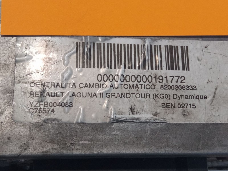 Recambio de centralita cambio automatico para renault grand espace grand espace referencia OEM IAM 8200306333  