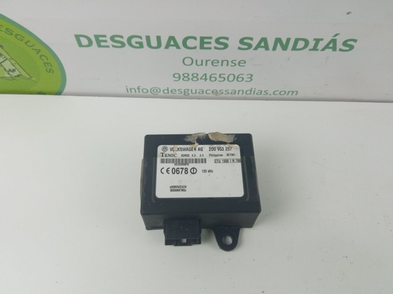 Recambio de centralita inmovilizador para volkswagen lt35 referencia OEM IAM 2D0953257  