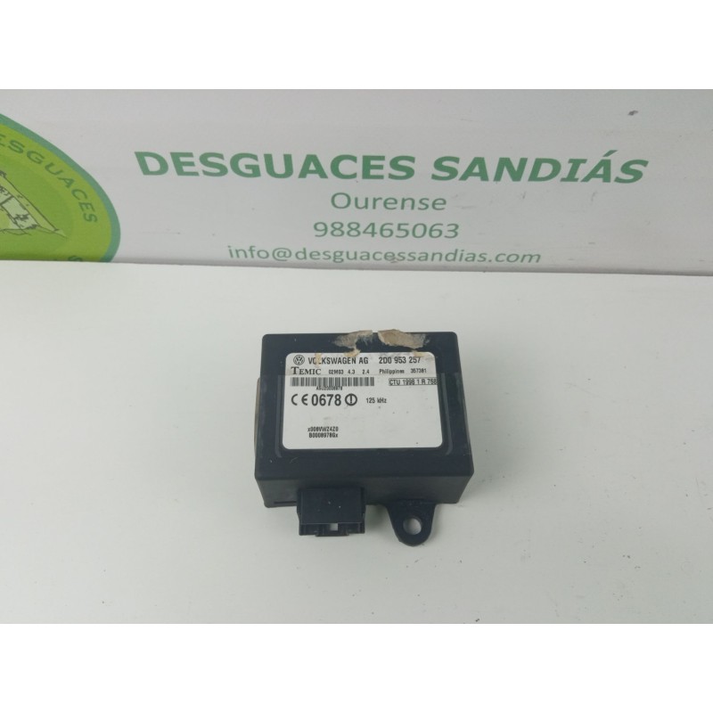 Recambio de centralita inmovilizador para volkswagen lt35 referencia OEM IAM 2D0953257  