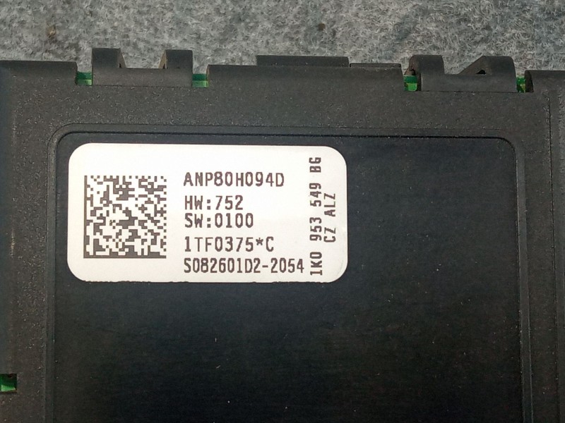 Recambio de centralita luces para seat altea referencia OEM IAM 1K0953549BG  