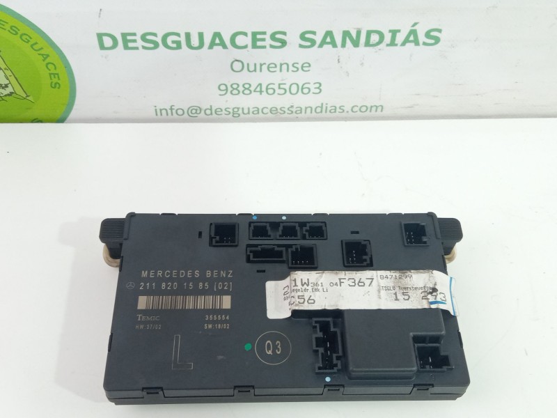 Recambio de centralita puerta delantera izquierda (espejos, elevalunas, cierre) para mercedes-benz e270 cdi referencia OEM IAM 2