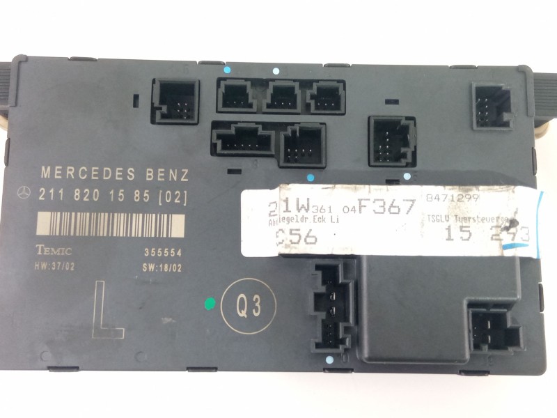 Recambio de centralita puerta delantera izquierda (espejos, elevalunas, cierre) para mercedes-benz e270 cdi referencia OEM IAM 2