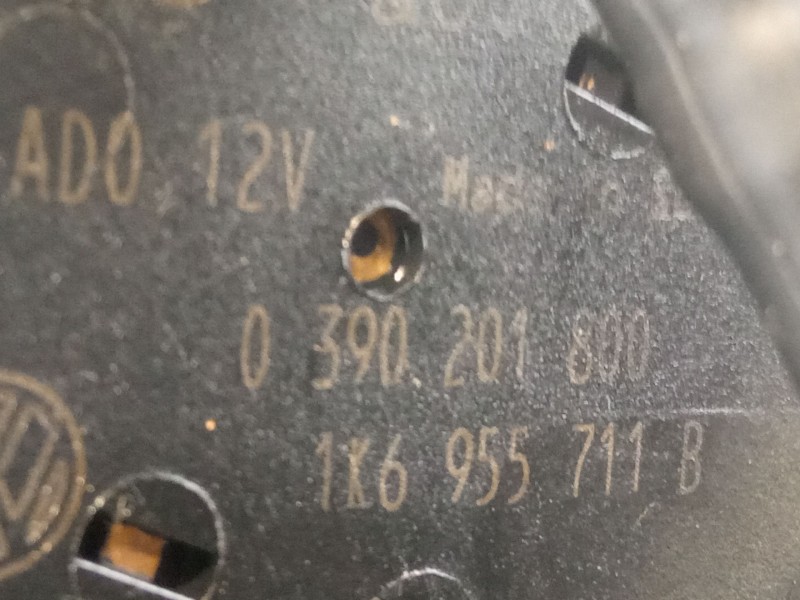 Recambio de motor limpiaparabrisas trasero para volkswagen golf referencia OEM IAM 1K6955711B 0390201800 