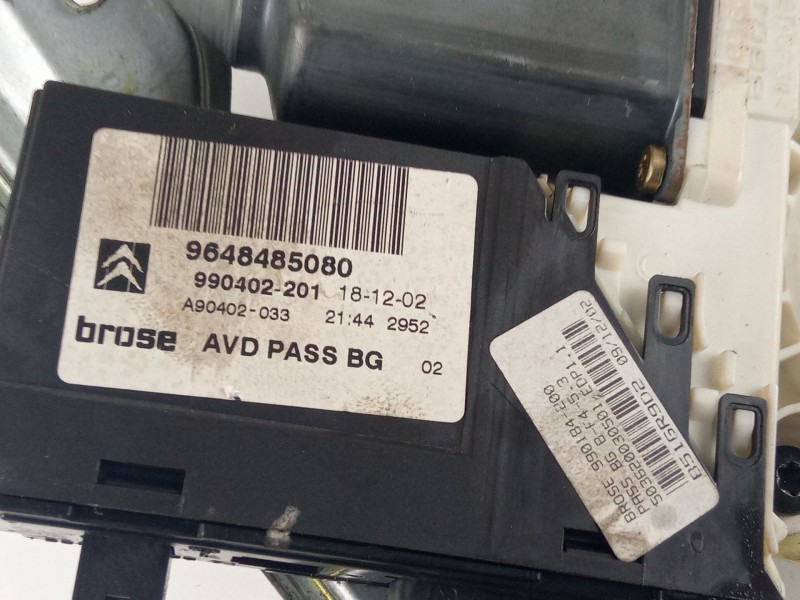 Recambio de elevalunas delantero derecho para citroën c5 referencia OEM IAM  9648485080 