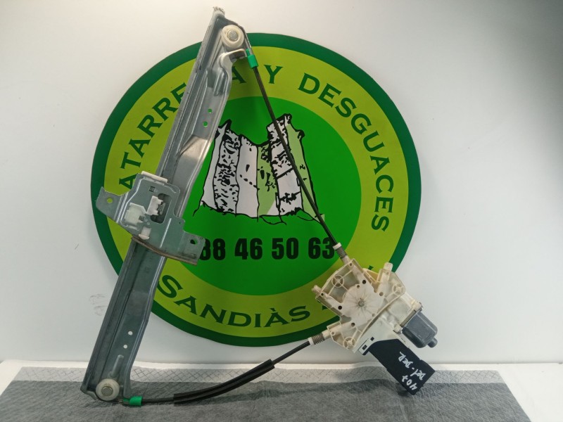 Recambio de elevalunas delantero derecho para peugeot 407 referencia OEM IAM Motor9663036580  