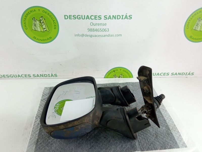 Recambio de espejo retrovisor izquierdo manual para fiat dobló referencia OEM IAM E30158099  