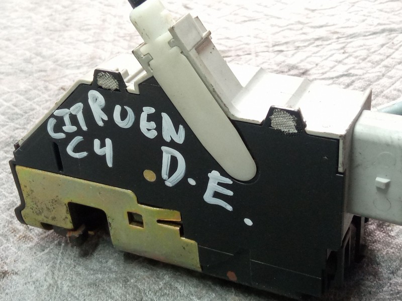 Recambio de cerradura puerta delantera izquierda para citroën c4 referencia OEM IAM 9681337180M00  