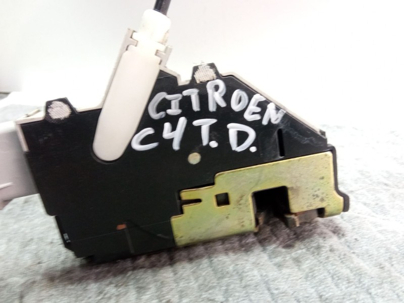 Recambio de cerradura puerta trasera derecha para citroën c4 referencia OEM IAM 9681337080M00  