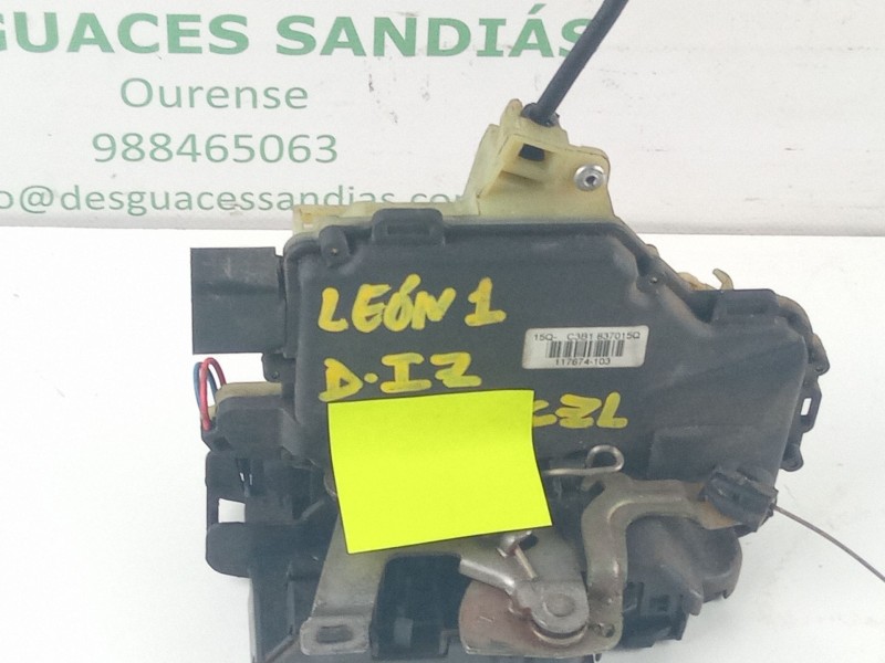 Recambio de cerradura puerta trasera izquierda para seat león referencia OEM IAM   