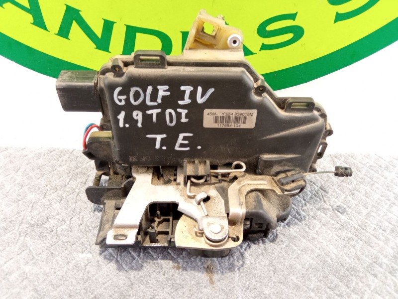 Recambio de cerradura puerta trasera izquierda para volkswagen golf referencia OEM IAM   