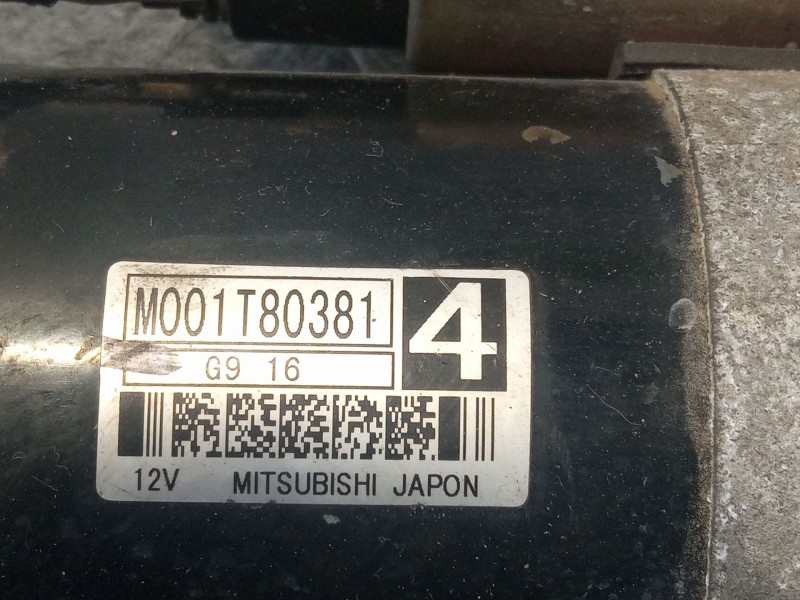 Recambio de motor arranque para citroën xsara referencia OEM IAM M001T80381  