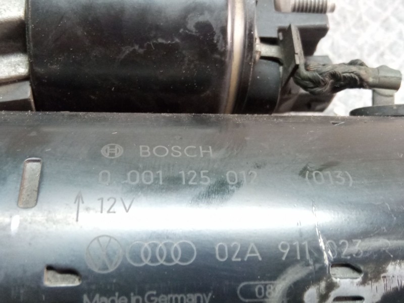 Recambio de motor arranque para seat leon referencia OEM IAM 000112501202A911023  