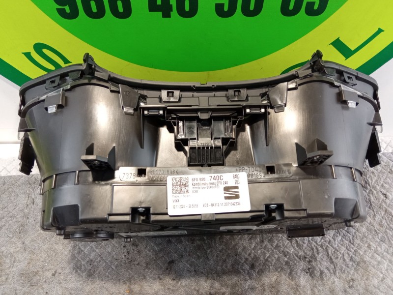 Recambio de cuadro instrumentos para seat ibiza referencia OEM IAM 6F0920740C  