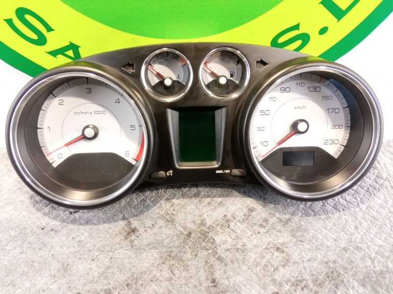 Recambio de cuadro instrumentos para peugeot 308 referencia OEM IAM 9665107680  