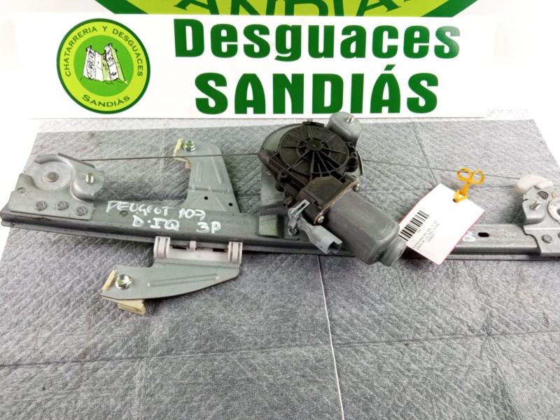 Recambio de elevalunas delantero izquierdo para peugeot 107 referencia OEM IAM   