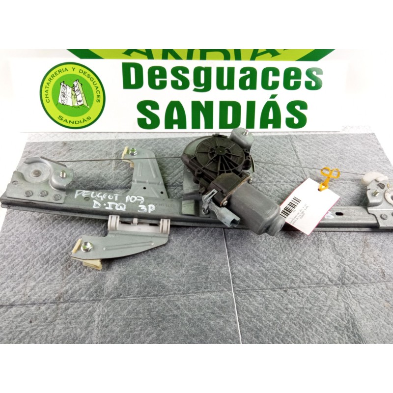 Recambio de elevalunas delantero izquierdo para peugeot 107 referencia OEM IAM   