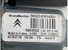 Recambio de elevalunas delantero izquierdo para citroën c4 referencia OEM IAM 9682495680 400965E  2