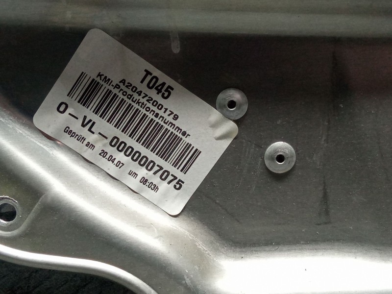 Recambio de elevalunas delantero izquierdo para mercedes-benz c220 referencia OEM IAM A2047200179  