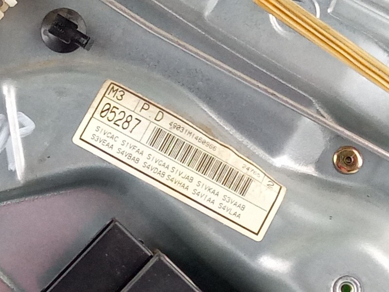 Recambio de elevalunas trasero derecho para seat leon 1.9 tdi 6v d/arl referencia OEM IAM   