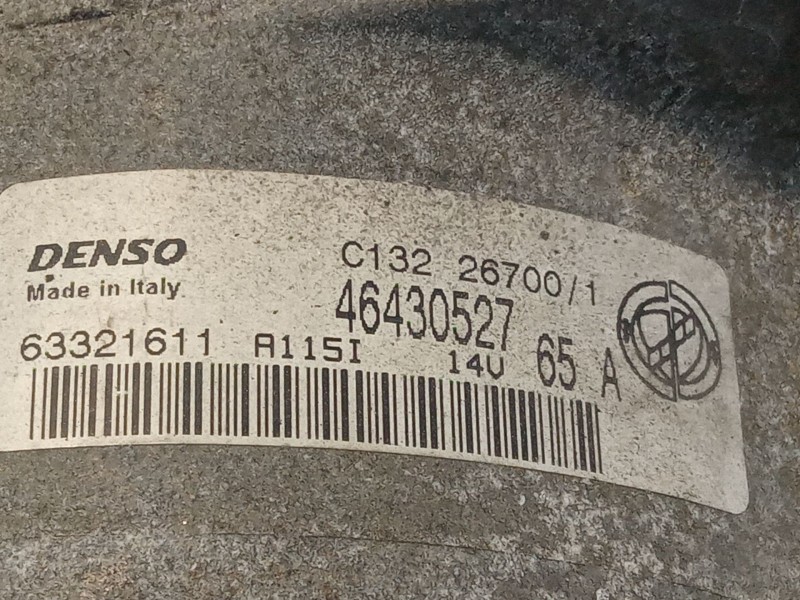Recambio de alternador 65a/14v para fiat punto referencia OEM IAM 46430527  