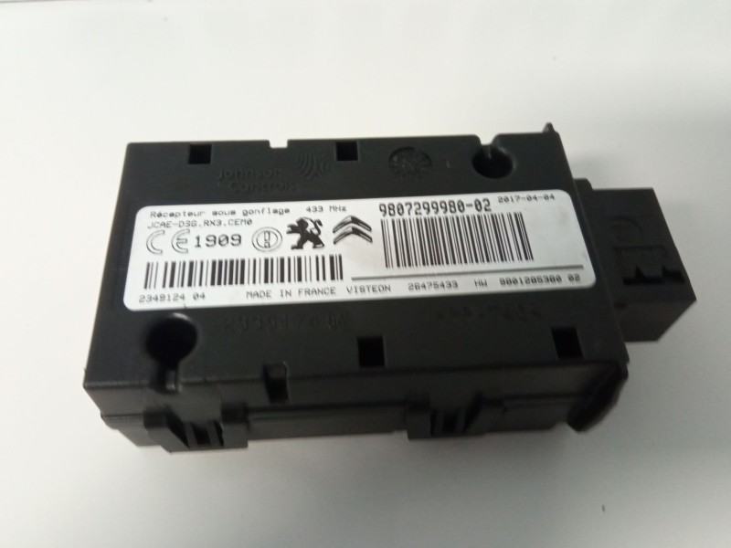 Recambio de modulo presion neumaticos para citroën ds4 referencia OEM IAM 9807299980-02  