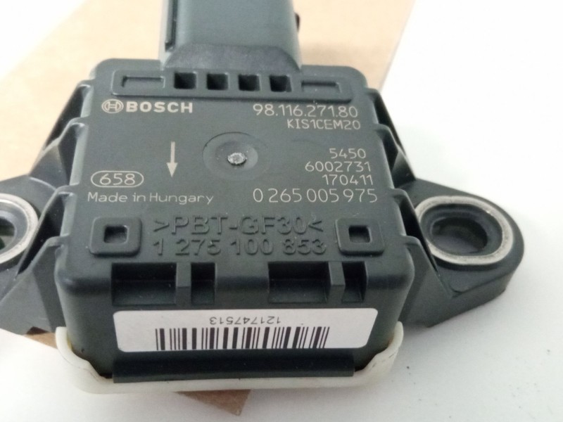 Recambio de modulo electronico/sensor para citroën ds4 referencia OEM IAM 981162718002650059751275100853  