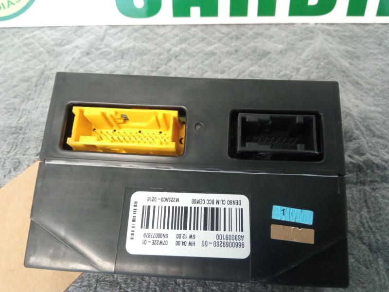 Recambio de centralita aire acondicionado para citroën c4 referencia OEM IAM 9660069280  