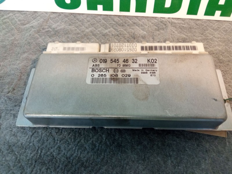 Recambio de centralita abs para mercedes-benz c 250 d referencia OEM IAM 01954546320265108029  