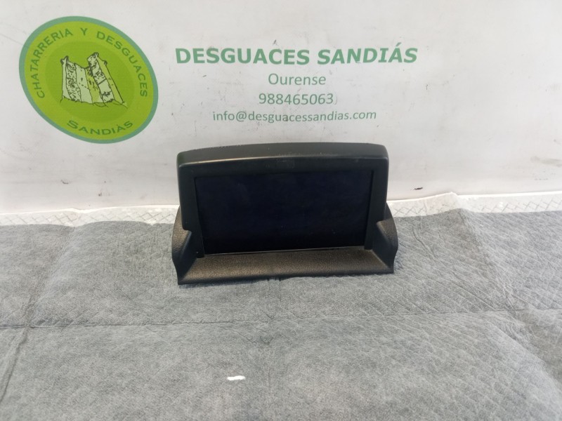 Recambio de pantalla multifuncion para peugeot 307 referencia OEM IAM 9661235580  