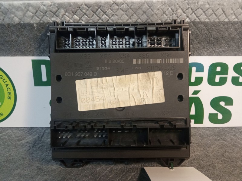 Recambio de centralita confort para seat ibiza referencia OEM IAM 6Q1937049D  