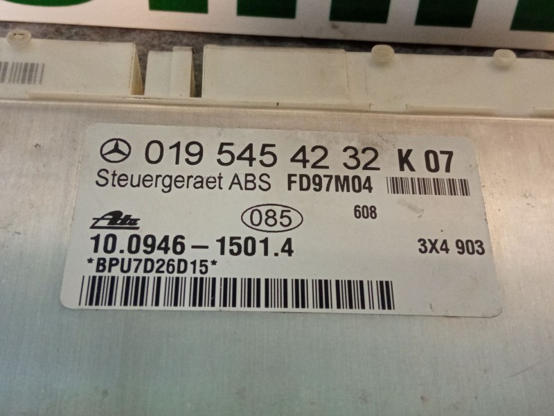 Recambio de centralita asr para mercedes-benz 180 referencia OEM IAM 0195454232K07  