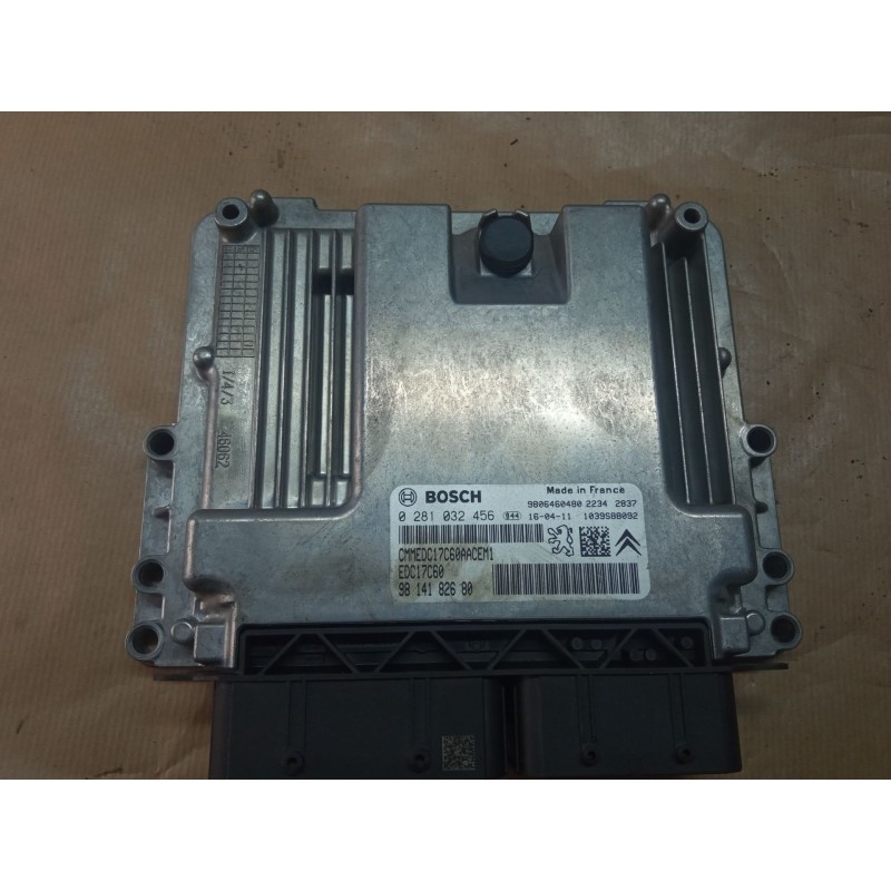 Recambio de centralita motor para citroën bermul referencia OEM IAM 9814182680  0281032456 BOSCH