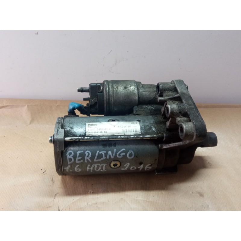 Recambio de motor arranque para citroën bermul referencia OEM IAM 9662854180  