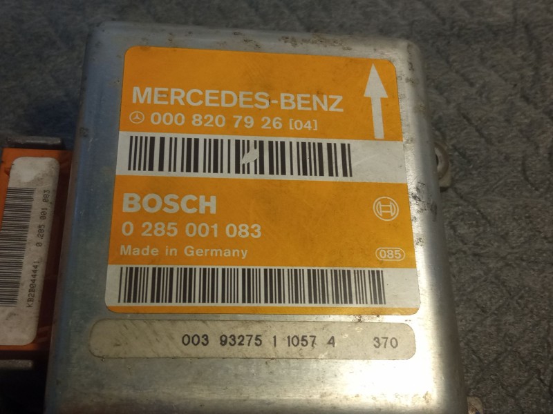 Recambio de centralita airbag para mercedes-benz c 250 d referencia OEM IAM 0008207926  0285001083