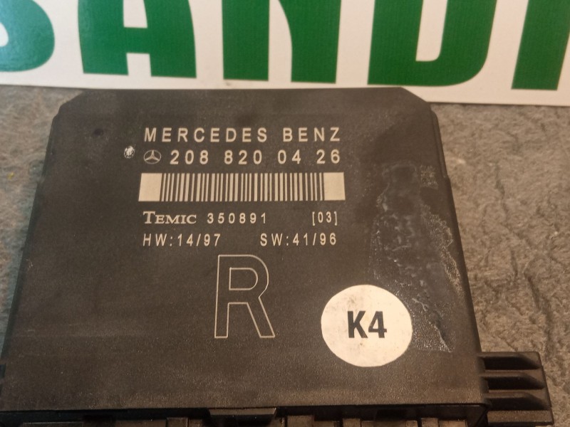 Recambio de centralita cierre para mercedes-benz 320 clk referencia OEM IAM 2088200426  
