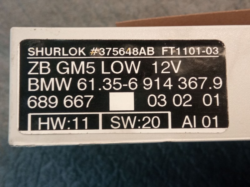 Recambio de centralita cierre para bmw 318 referencia OEM IAM 689667   Recambio de centralita cierre para bmw 318 referencia OEM IAM 689667